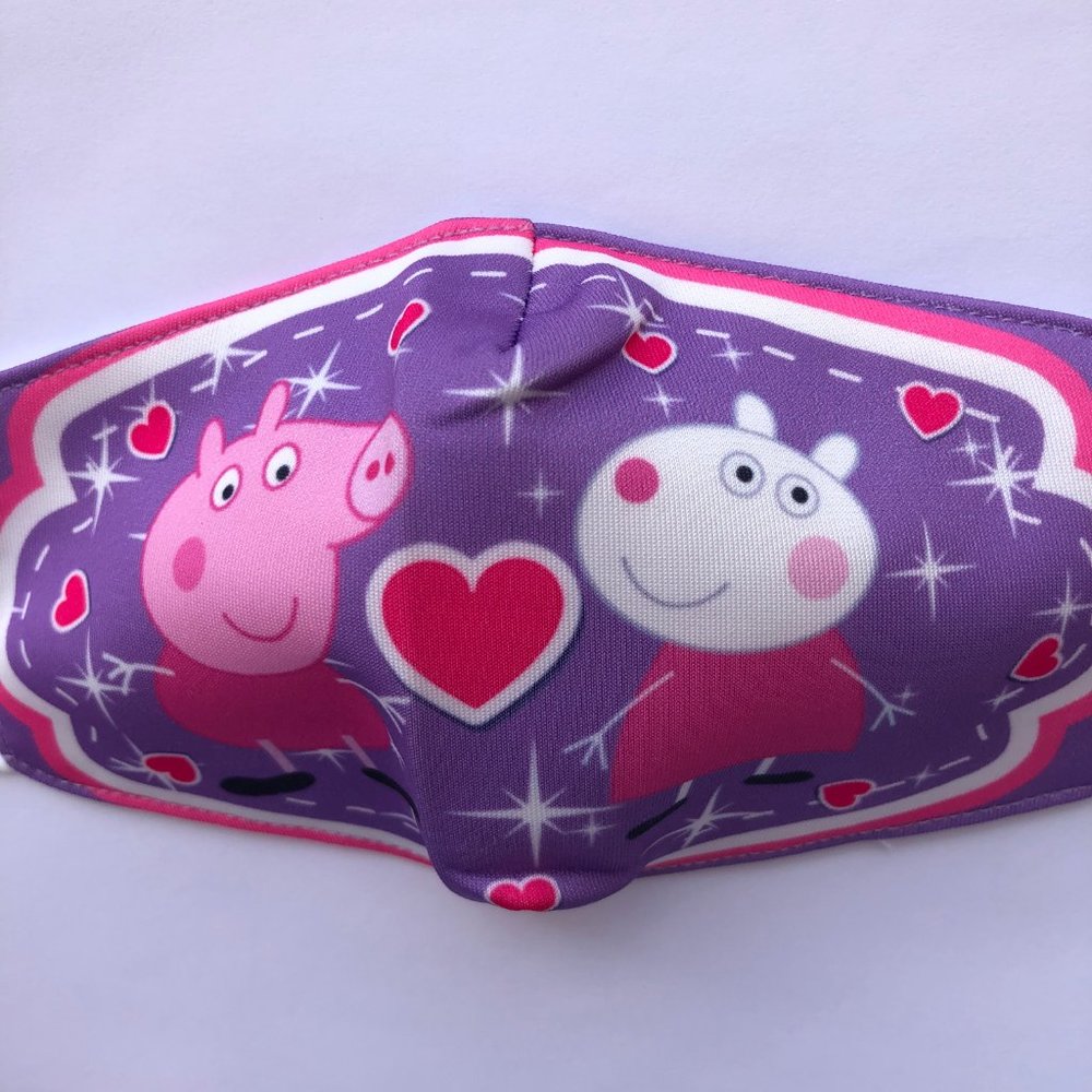 1 pc Kids face mask peppa pig